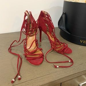 Nasty Gal strappy heels